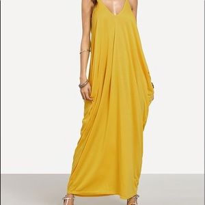 Spaghetti strap cami maxi dress size M